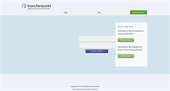 Desktop Screenshot of branchenpunkt.com